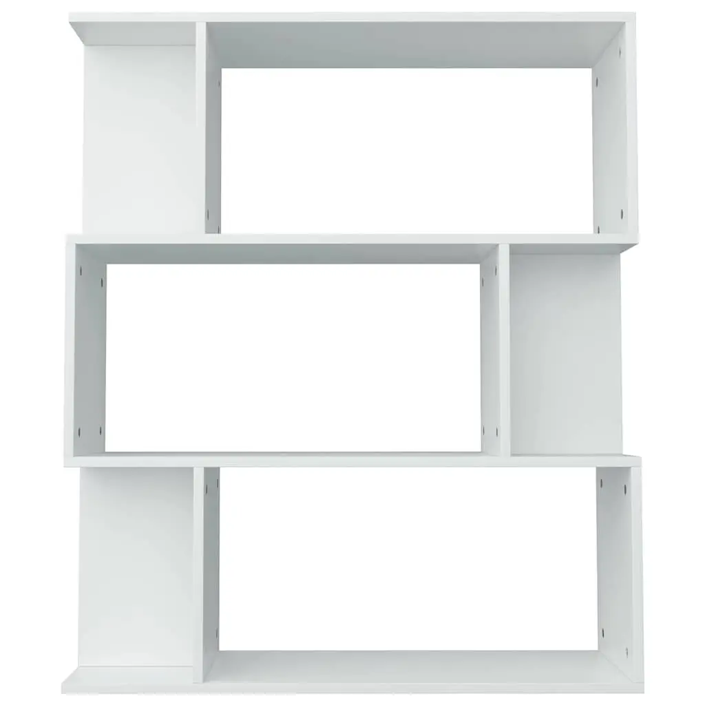 Book Cabinet Engineered Wood 80x24x96cm White