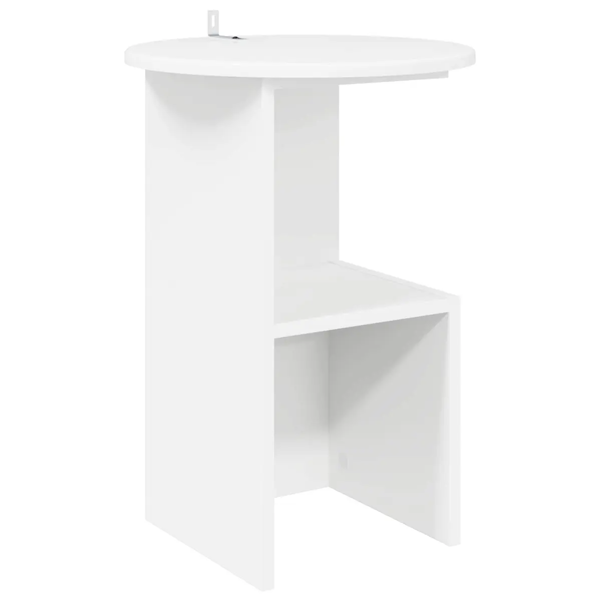 White Side Table for Living Spaces