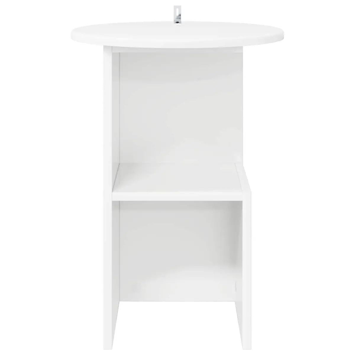 White Side Table for Living Spaces