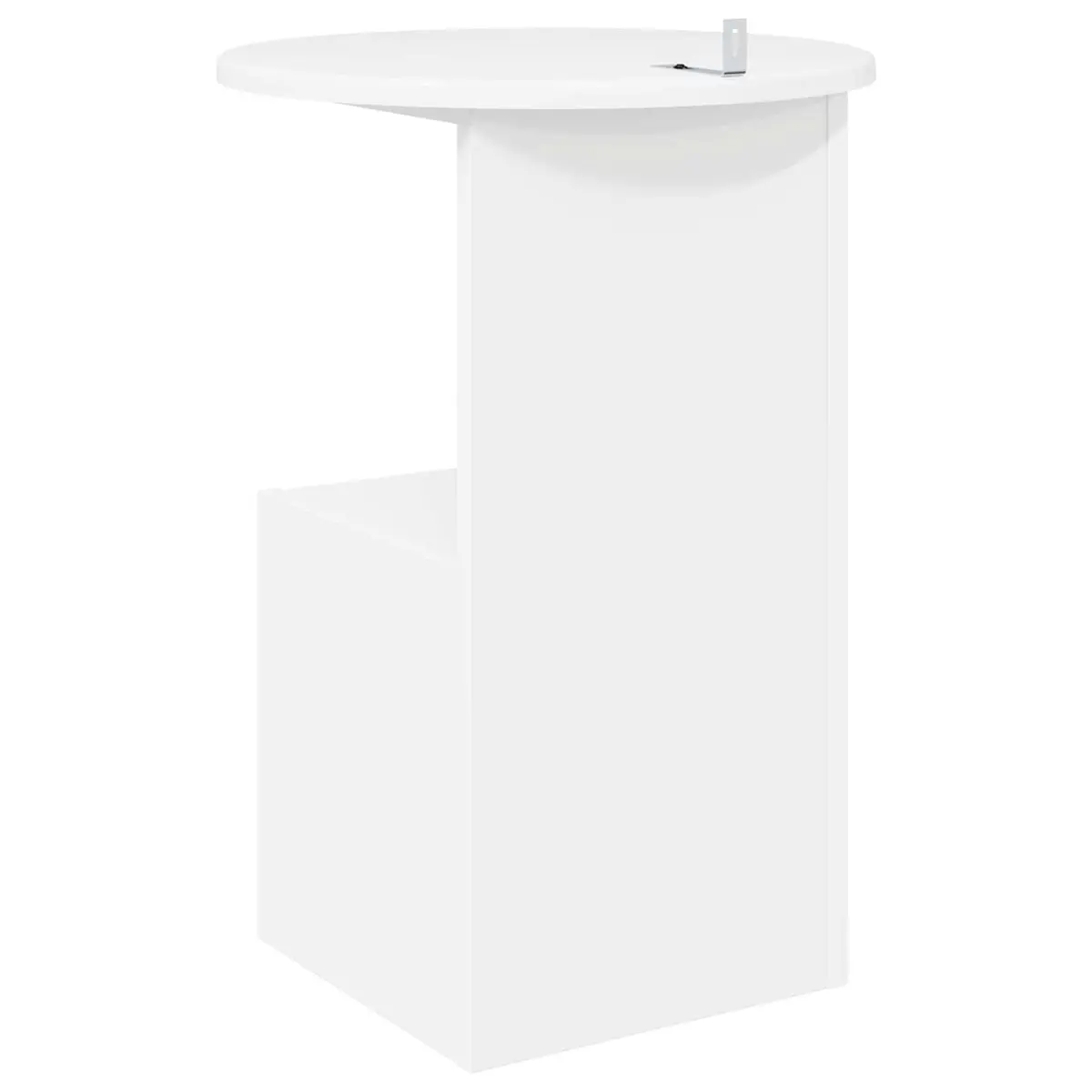 White Side Table for Living Spaces