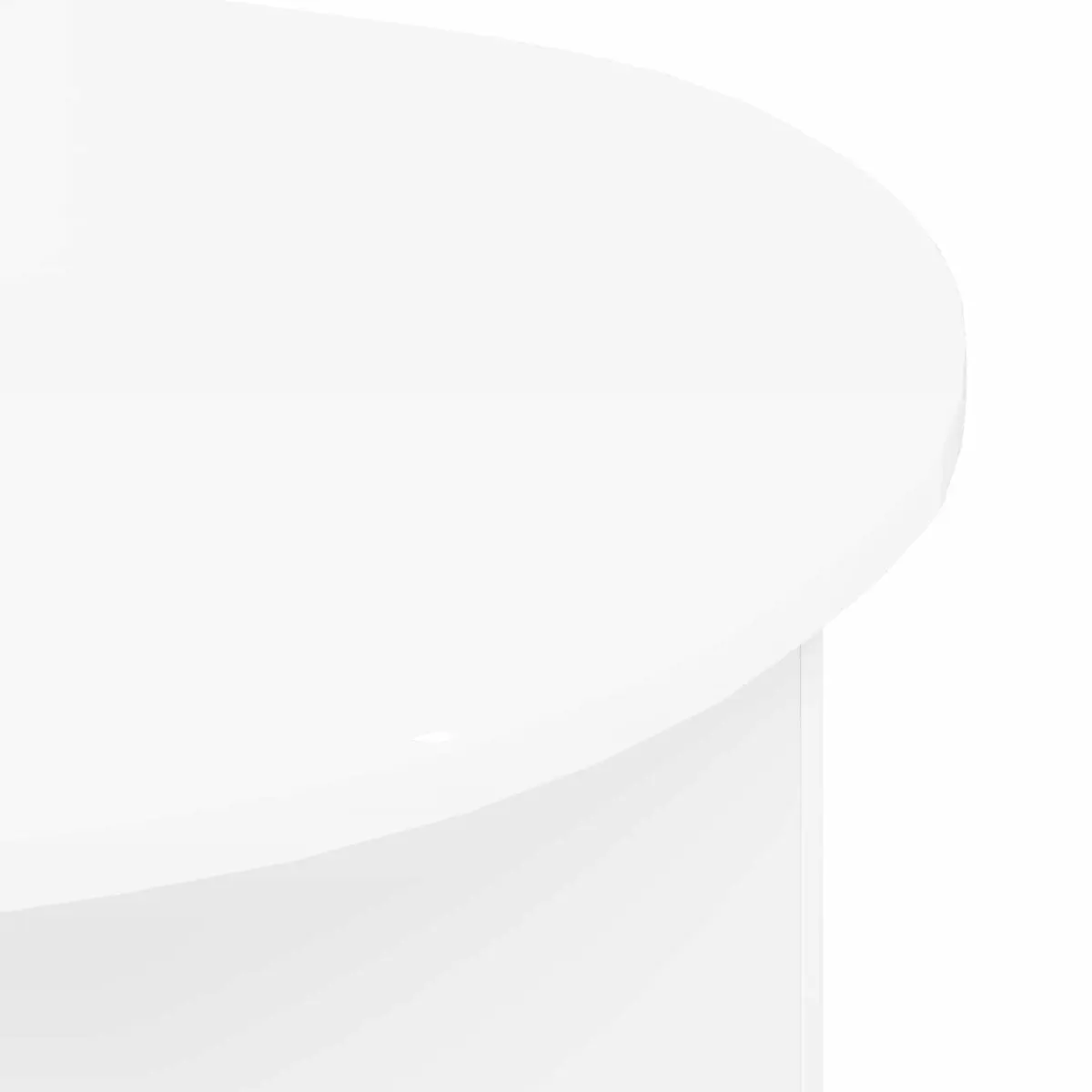 White Coffee Table 100 x 50 x 40 cm with Storage