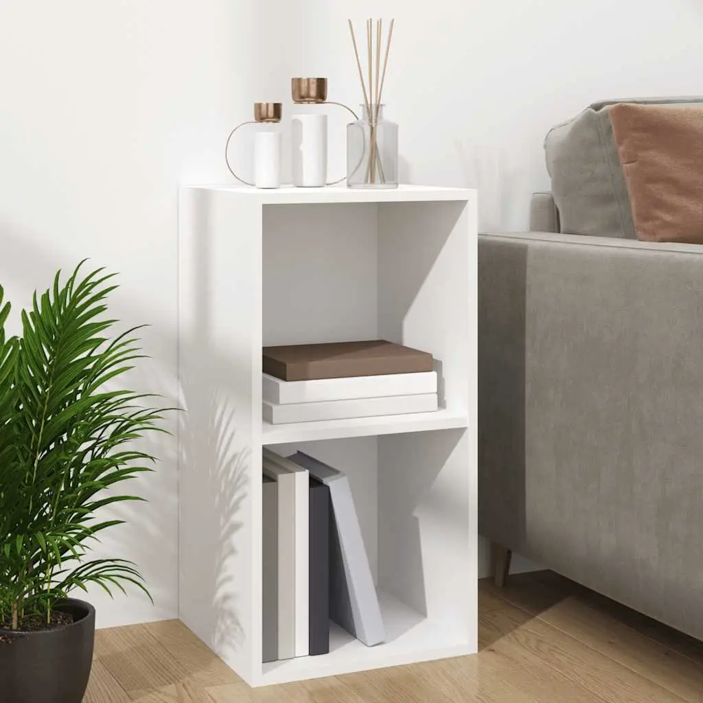 White Vinyl Storage Box for LP Records