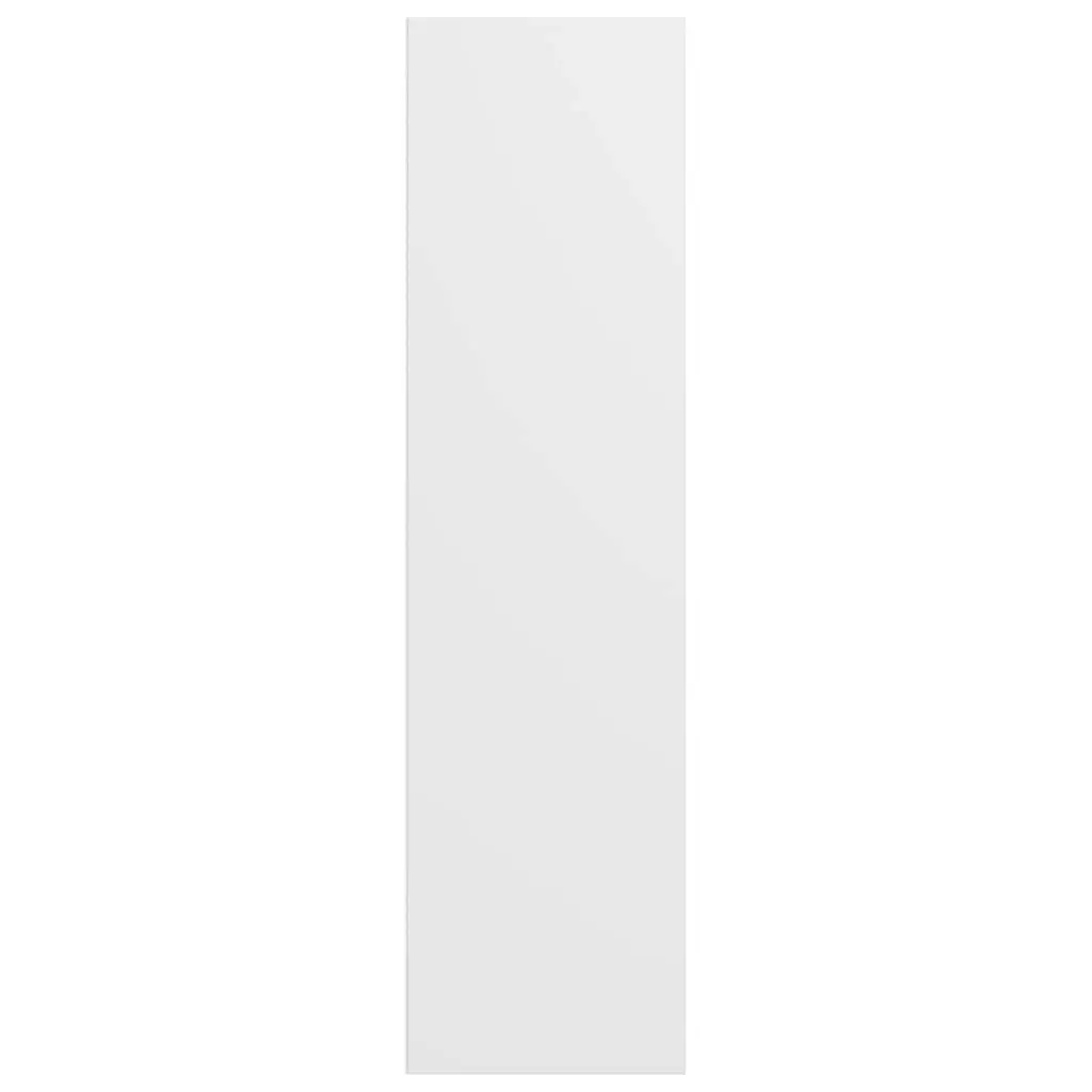 Book Cabinet Engineered Wood 36x30x143 cm White Storage Shelf Unit