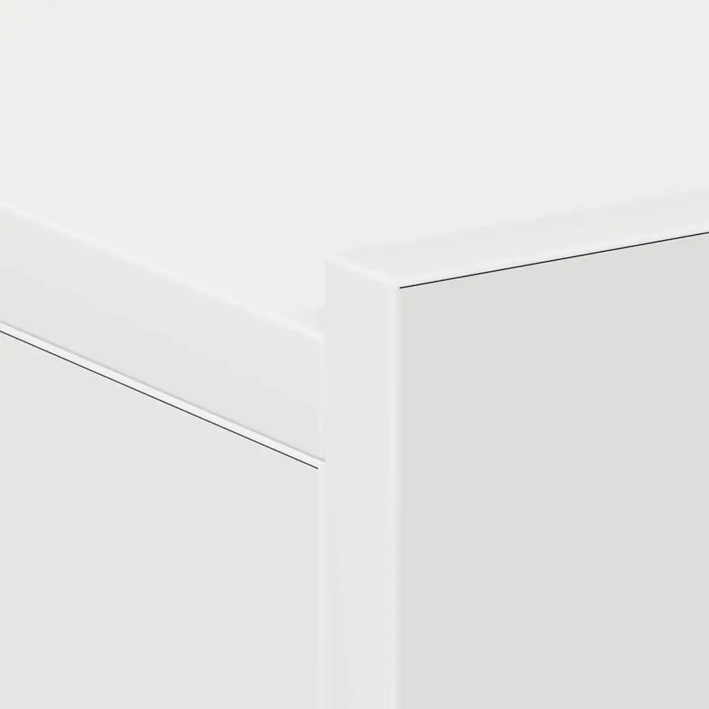 Floating Bedside Tables 2 pcs White Nightstands