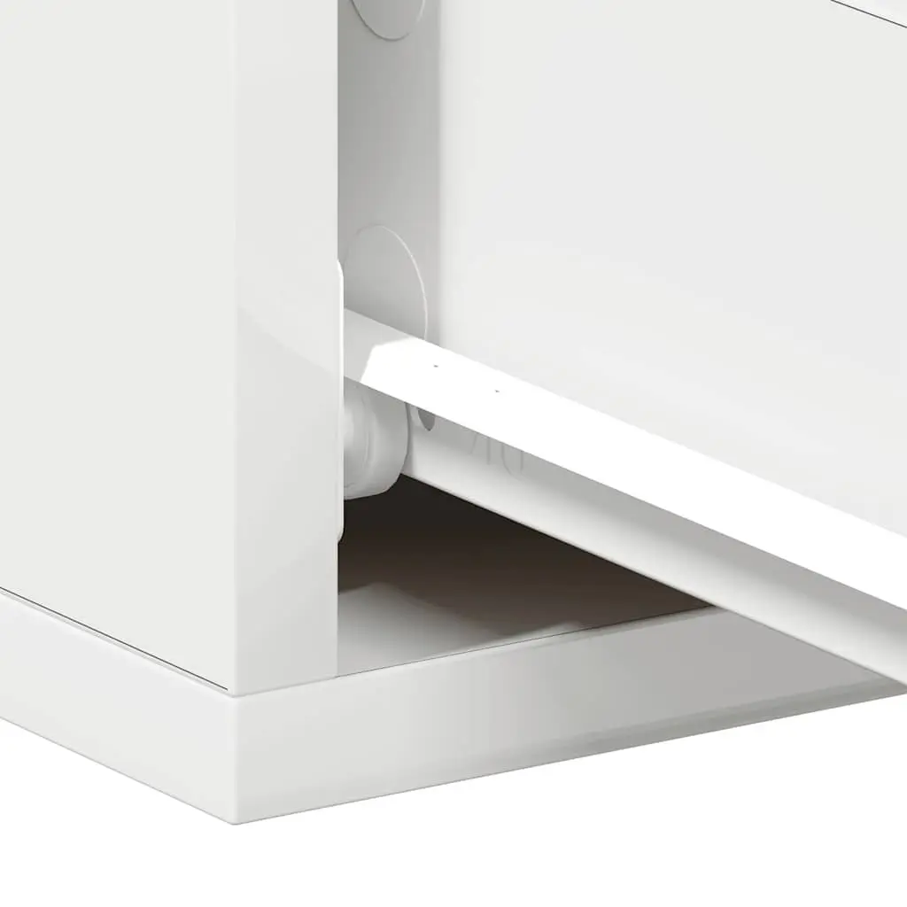 Floating Bedside Tables 2 pcs White Nightstands