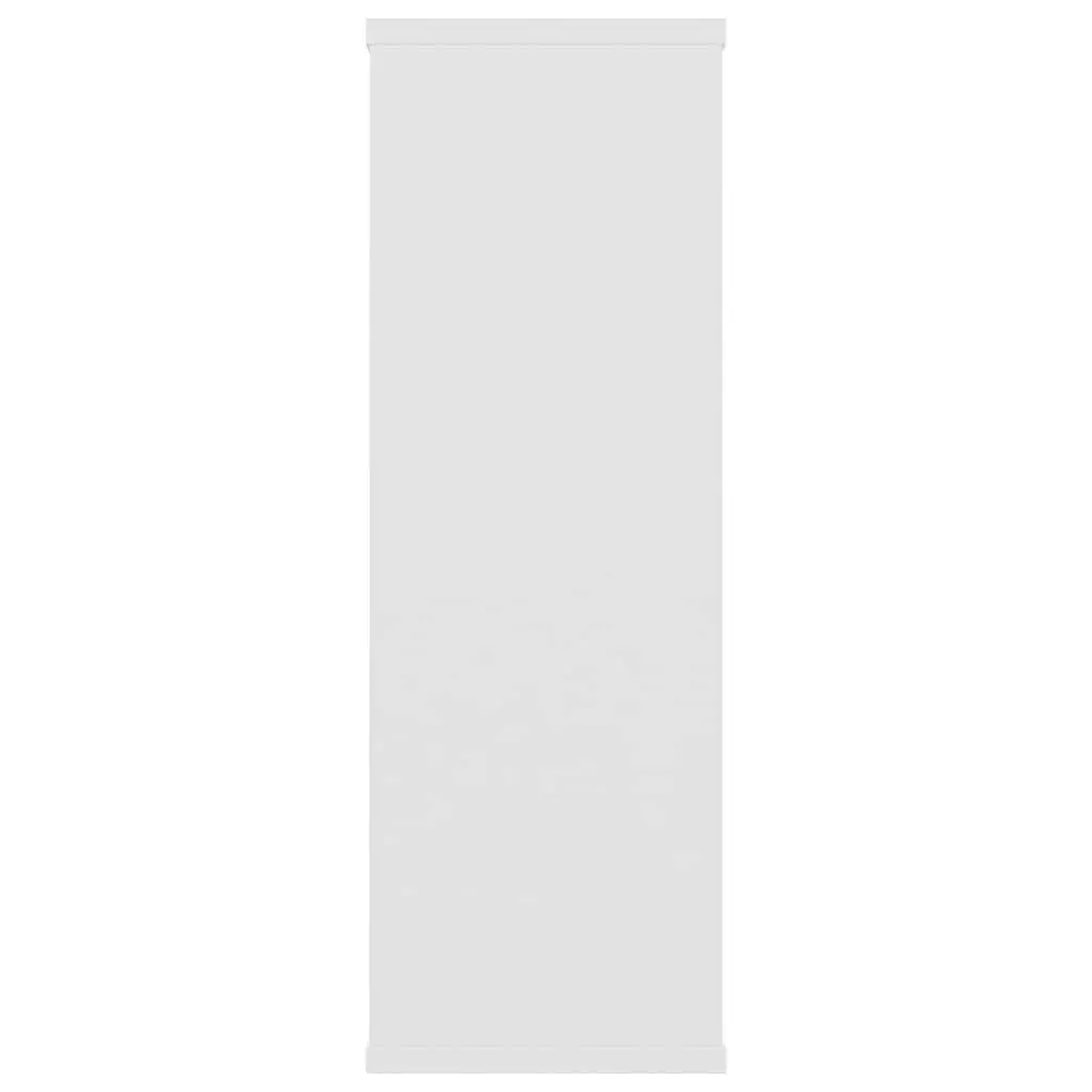 White Wall Shelves with 3 Open Compartments for Storage