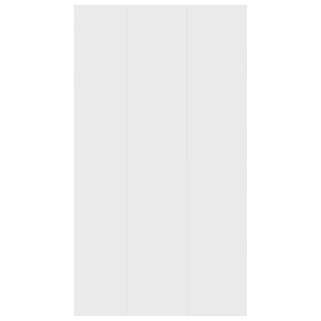 White Book Cabinet with 6 Storage Compartments