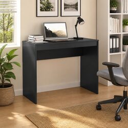 High-Quality Black Engineered Wood Study Table