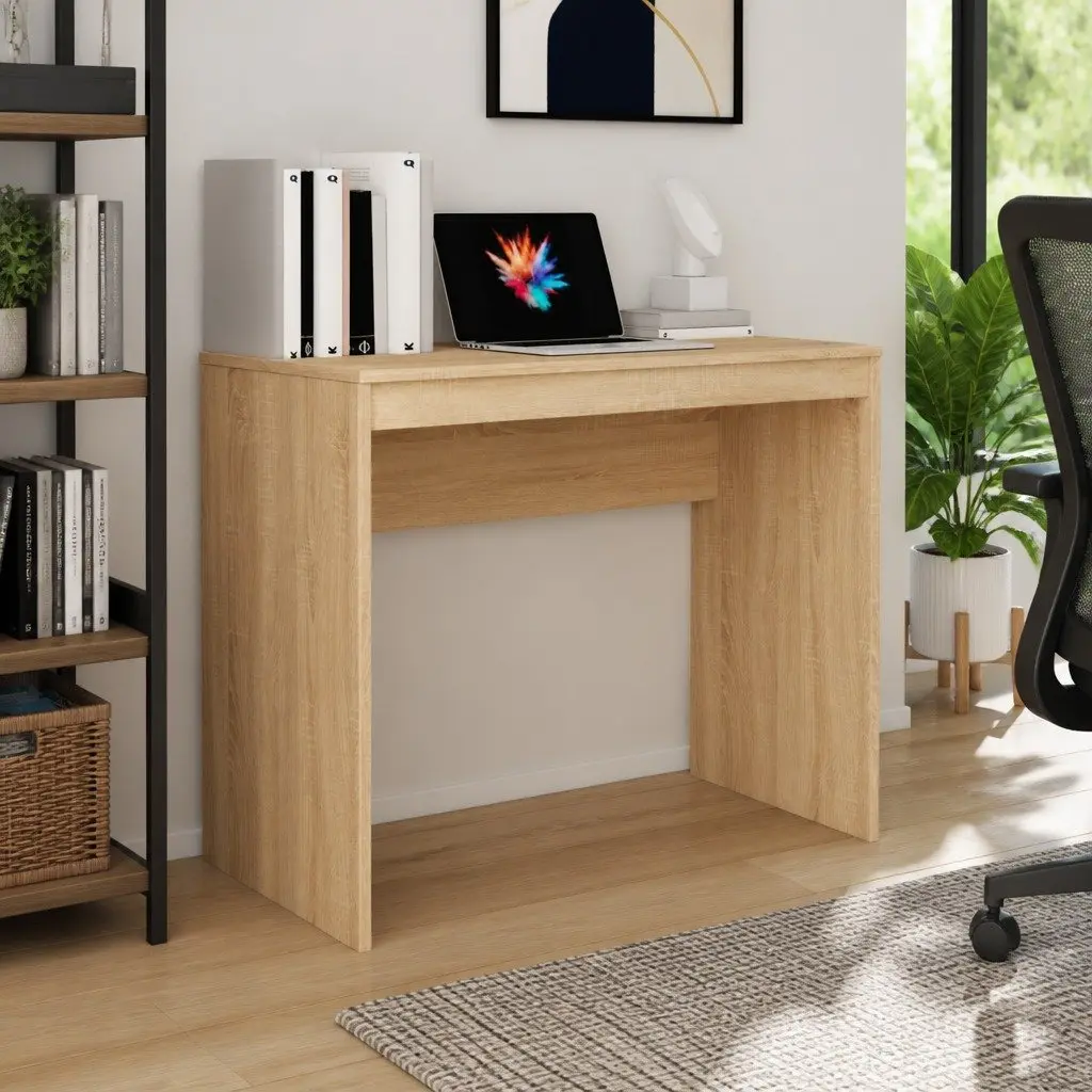 Desk Engineered Wood 90x40x72 cm Brown