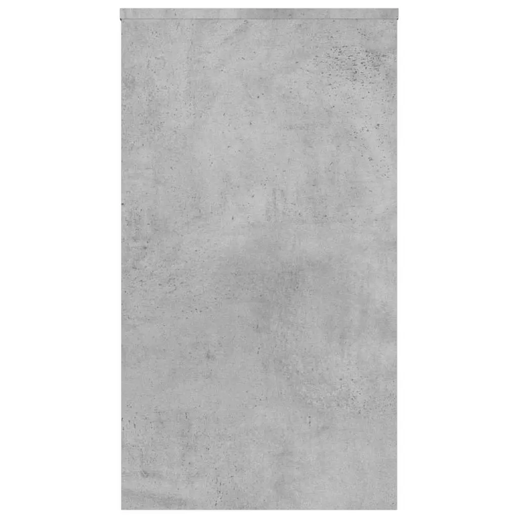 Grey Engineered Wood Office Desk 90x40x72 cm