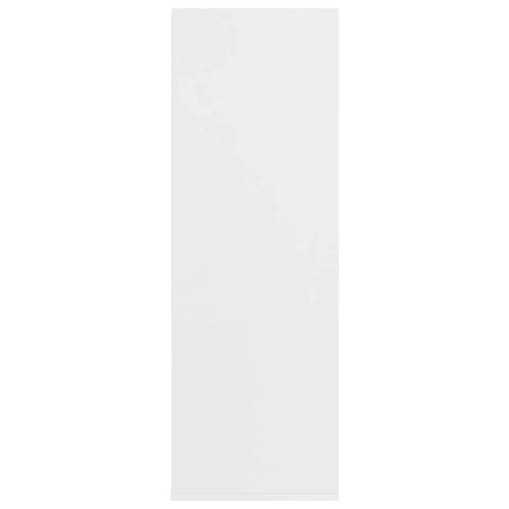 White Shoe Rack with 12 Compartments for Organized Storage