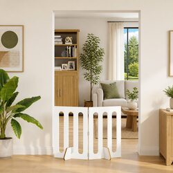 Durable Folding Pet Fence with 2 Panels for Dogs