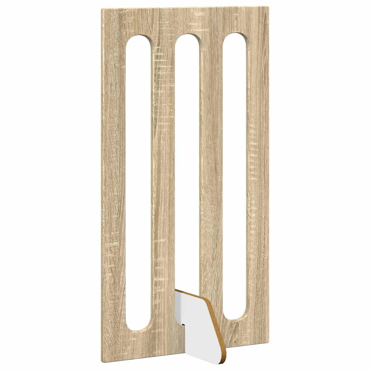 Folding Pet Fence Engineered Wood 100.5 x 38 x 90 cm Sonoma Oak 2 Piece