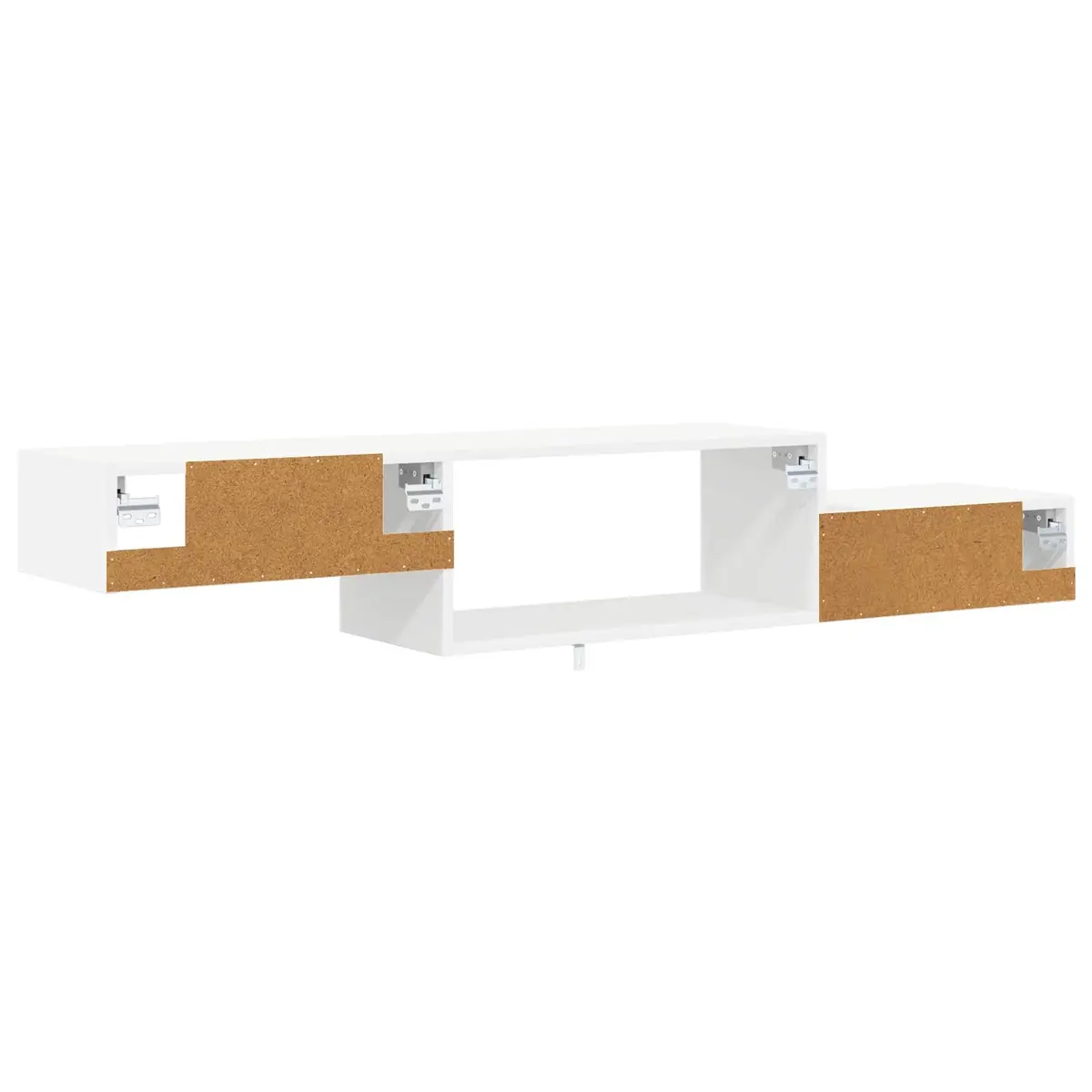 Wall-Mounted TV Cabinet Engineered Wood 150cm White
