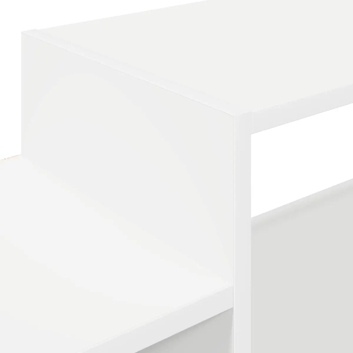 Wall-Mounted TV Cabinet Engineered Wood 140x28x21cm White
