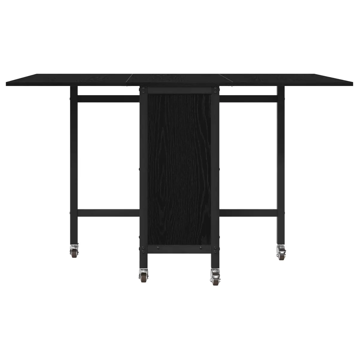Folding Dining Table with Wheels for Easy Mobility