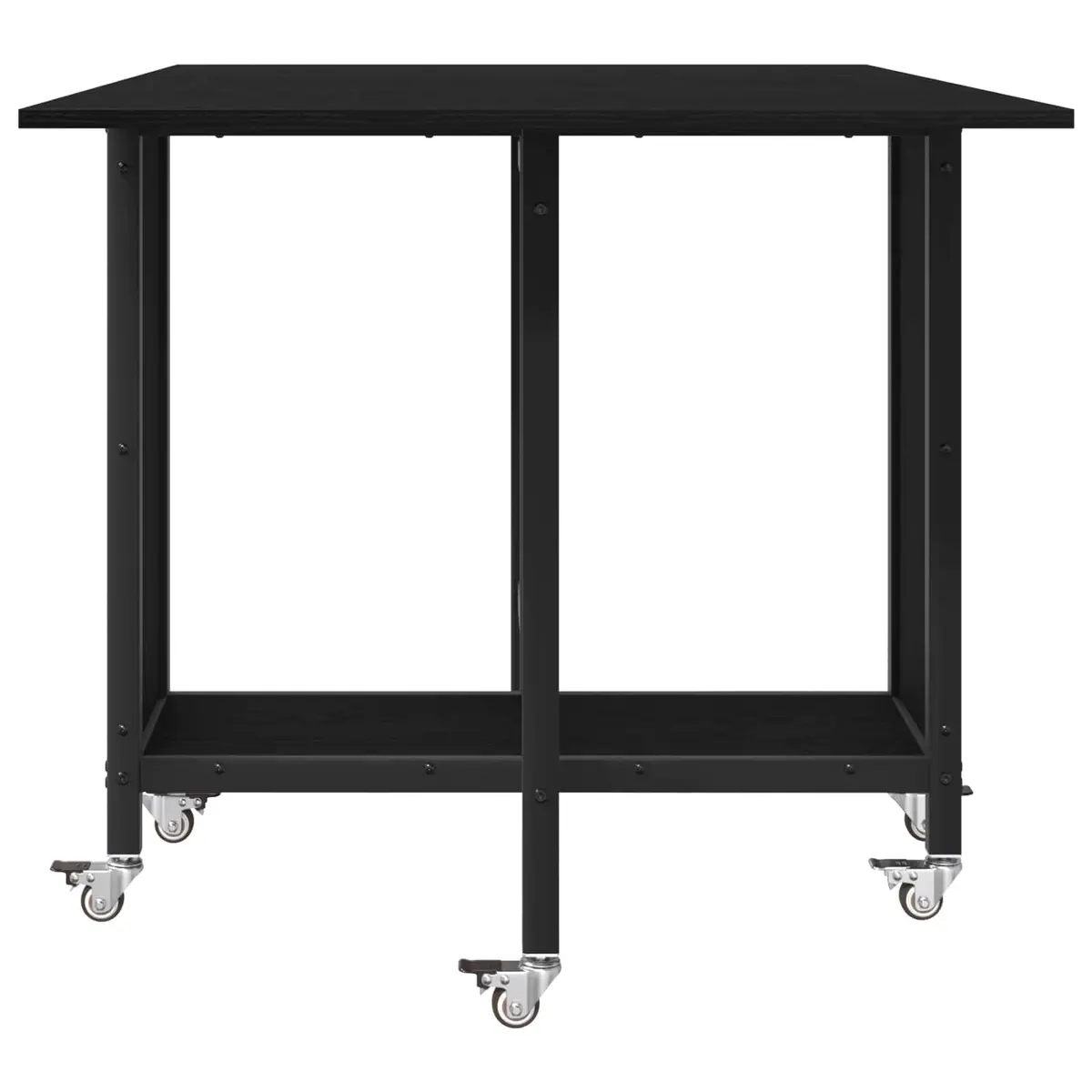 Folding Dining Table with Wheels for Easy Mobility