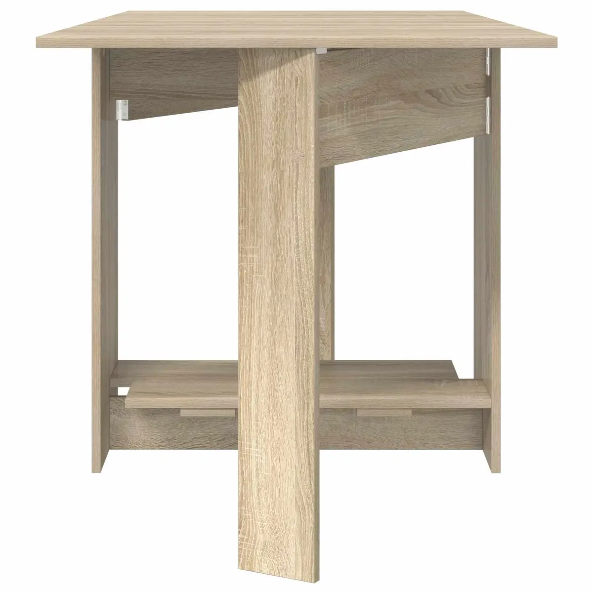 Extendable Folding Dining Table in Brown