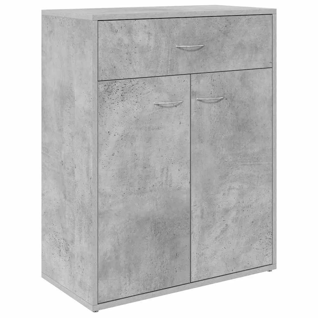 Sideboard Engineered Wood 60x30x75 cm Grey