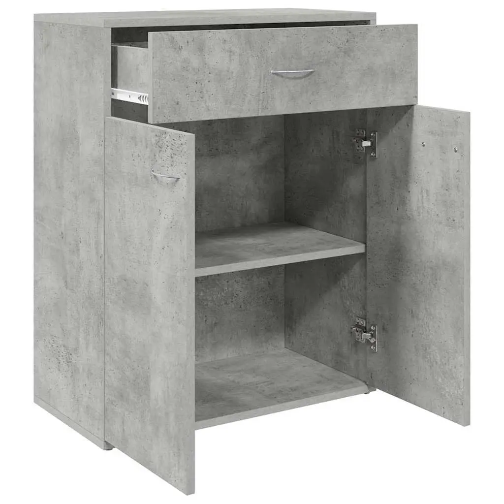 Sideboard Engineered Wood 60x30x75 cm Grey