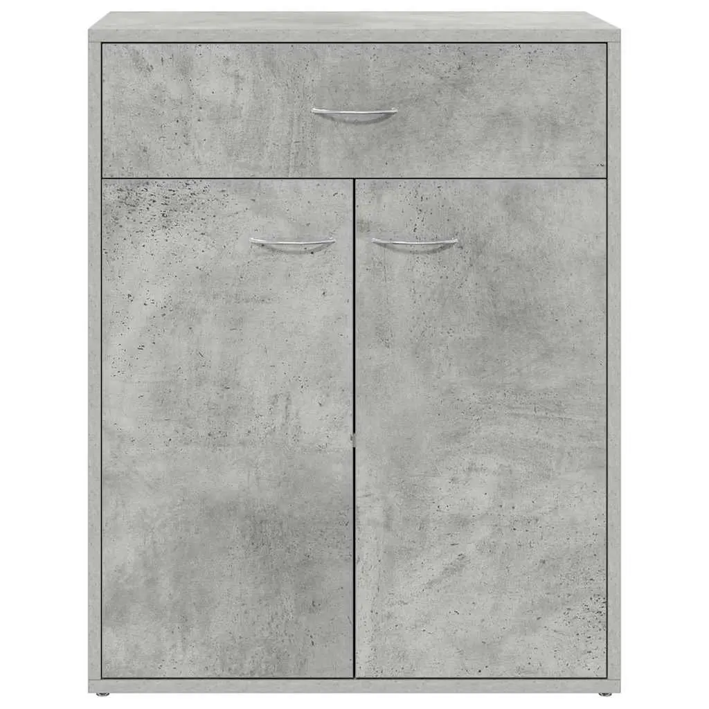 Sideboard Engineered Wood 60x30x75 cm Grey