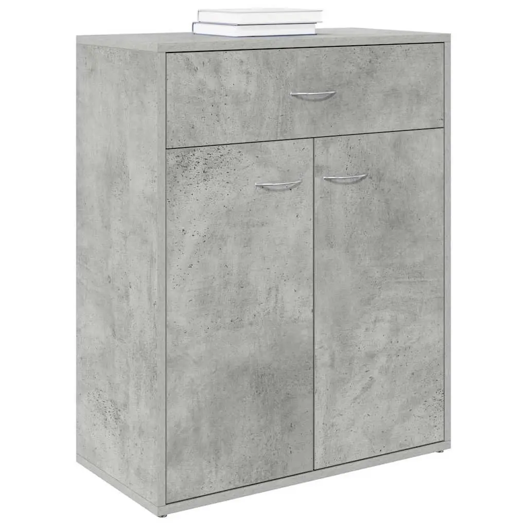 Sideboard Engineered Wood 60x30x75 cm Grey