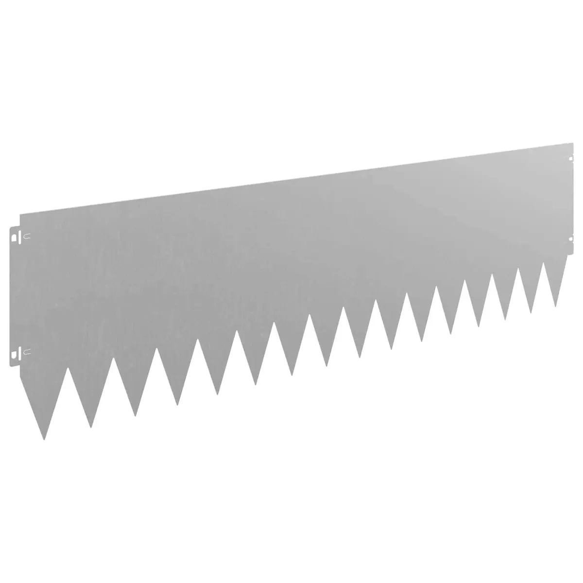 Garden Lawn Edging Steel 103 x 30 cm Rusty Brown 20 Piece