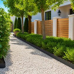 Flexible Black Steel Landscape Edging - 10 Piece Set