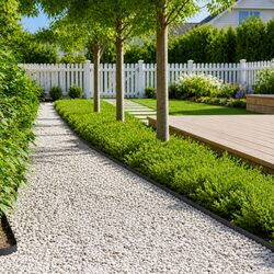 Premium Steel Lawn Edging Border - 10 Flexible Pieces