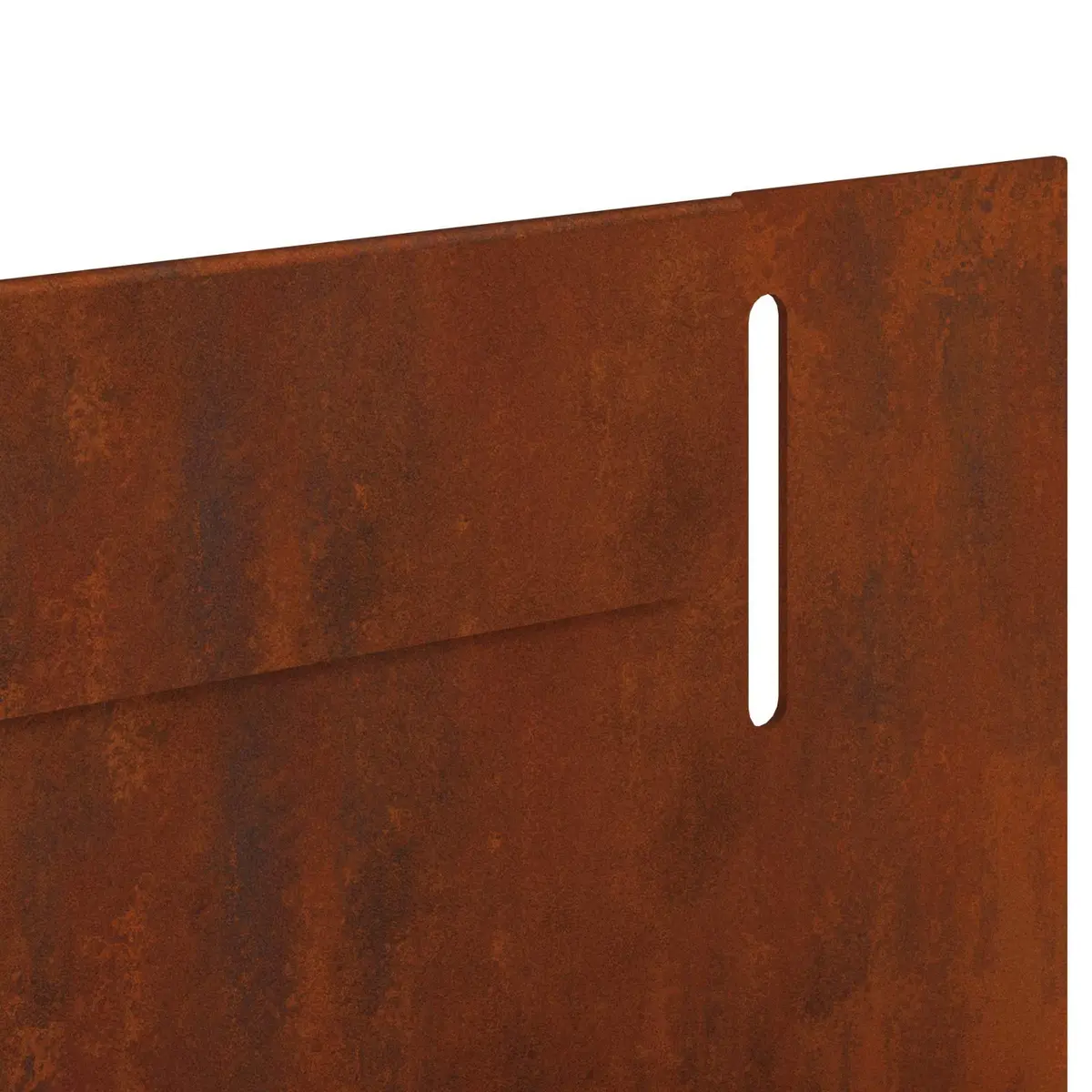 Flexible Steel Garden Lawn Edging 20 pcs Rusty Brown 102cm