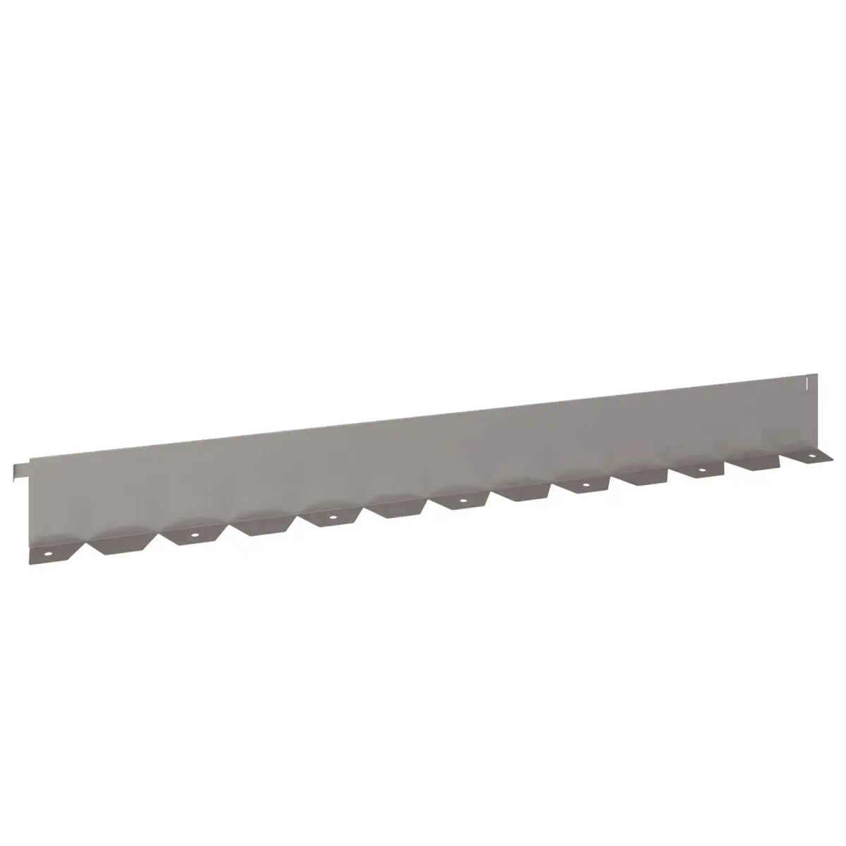 Garden Lawn Edging Steel 102cm Rusty Brown 10 Pieces Flexible Borders
