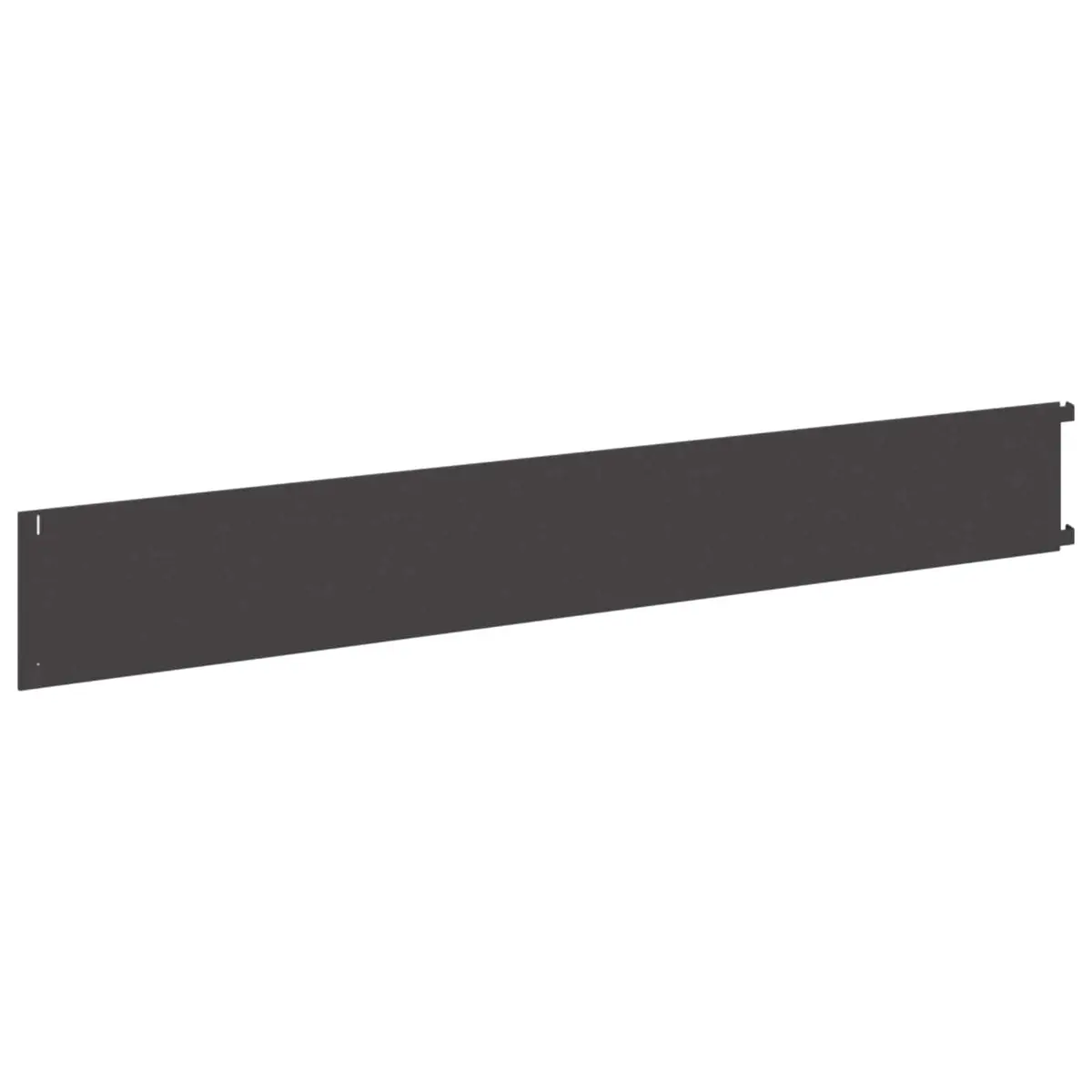 Garden Lawn Edging Border Steel 10 Pieces Black Flexible Landscape Barrier