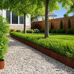 20 pcs Steel Flexible Lawn Edging for Landscape Design