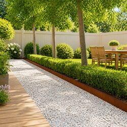 Durable Steel Lawn Edging - 10 PCS 100 x 15 cm