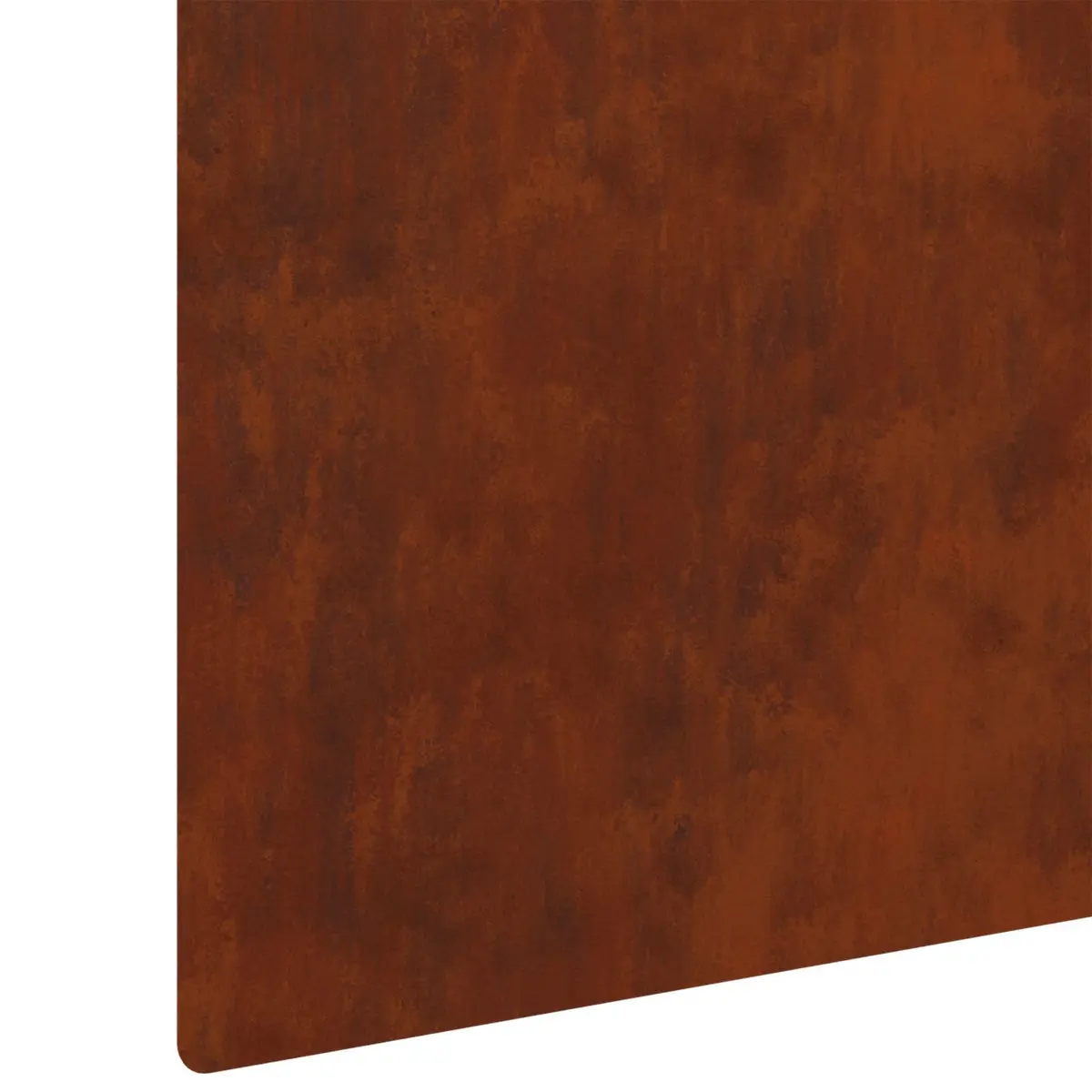 Lawn Edging Steel 100x15cm Brown