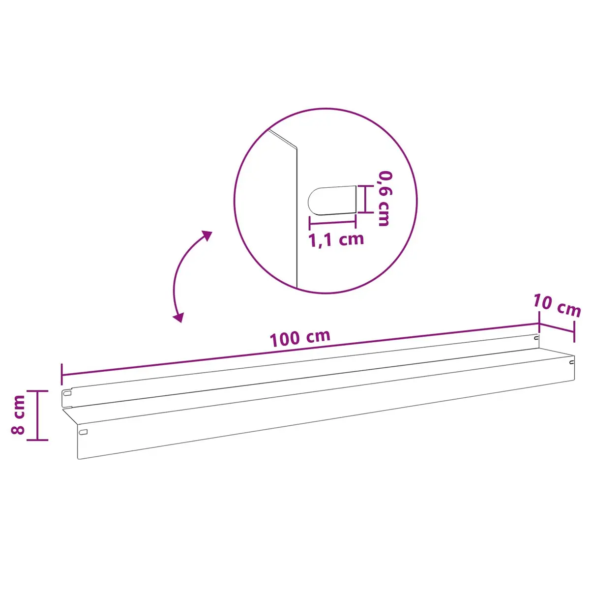 Steel Garden Lawn Edging Borders 10 Pack