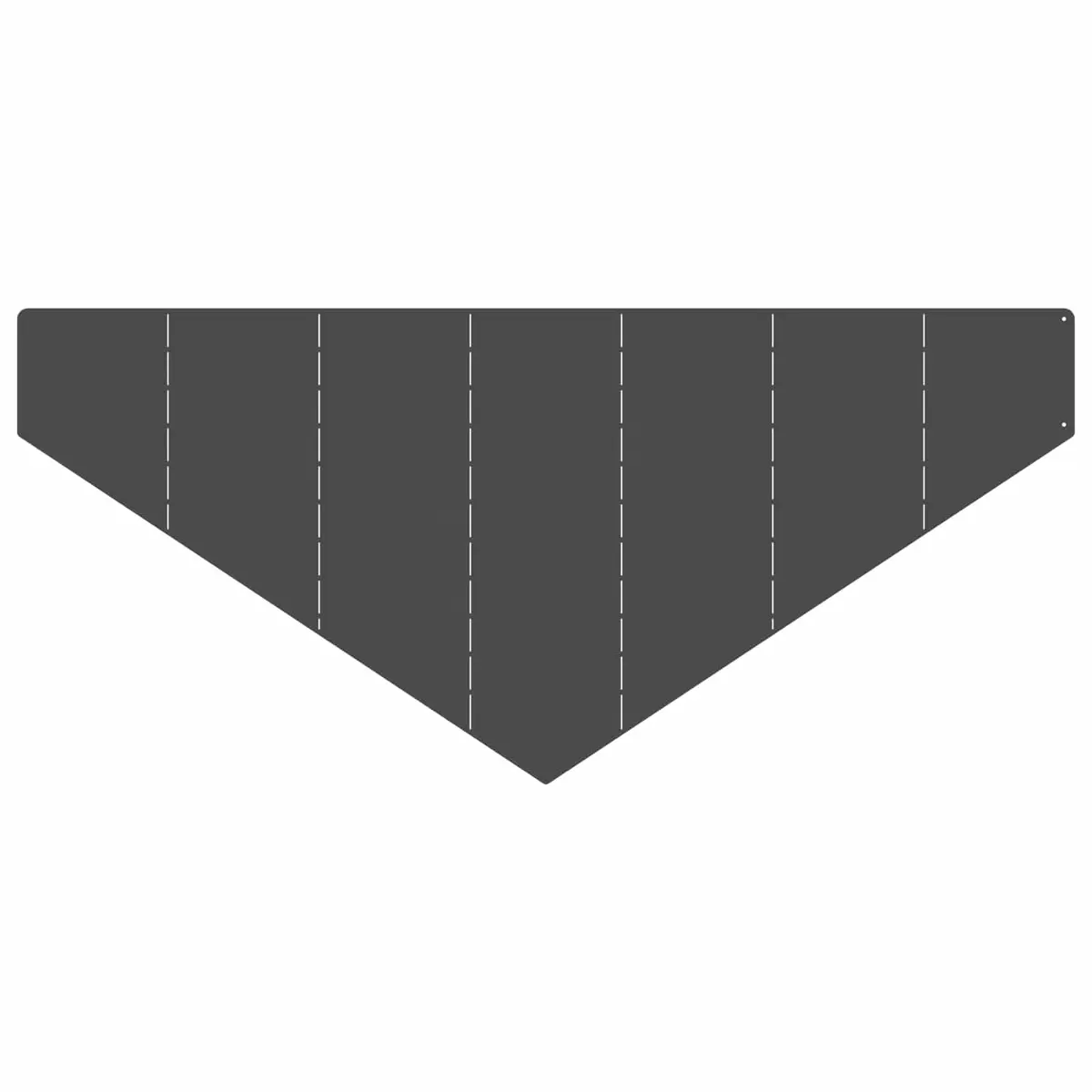 Garden Lawn Edging Steel 100 x 45 cm Black 4 Pieces