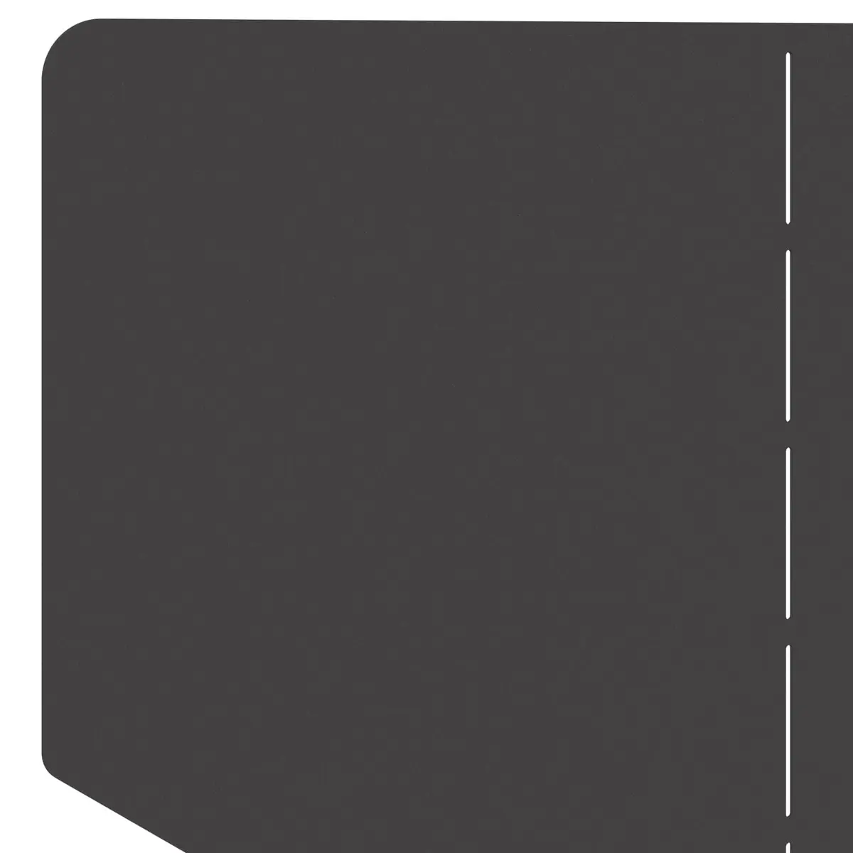 Garden Lawn Edging Steel 100 x 45 cm Black 4 Pieces