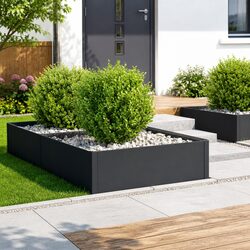 Steel Landscape Edging 4 Pack for Garden Paths