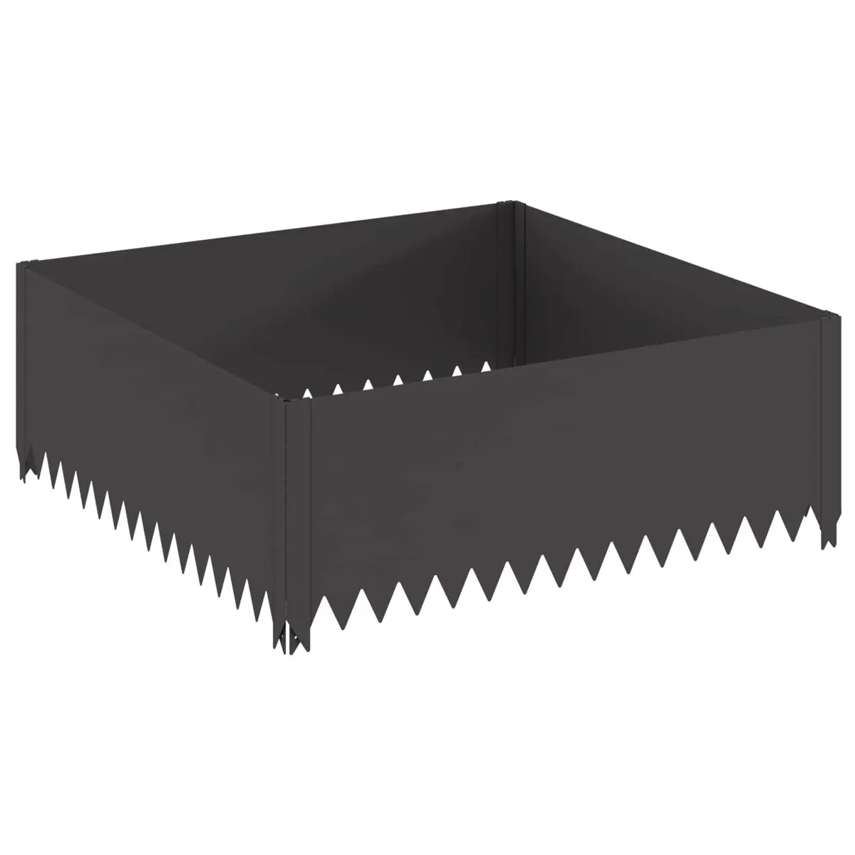 Steel Landscape Edging 4 Pack for Garden Paths