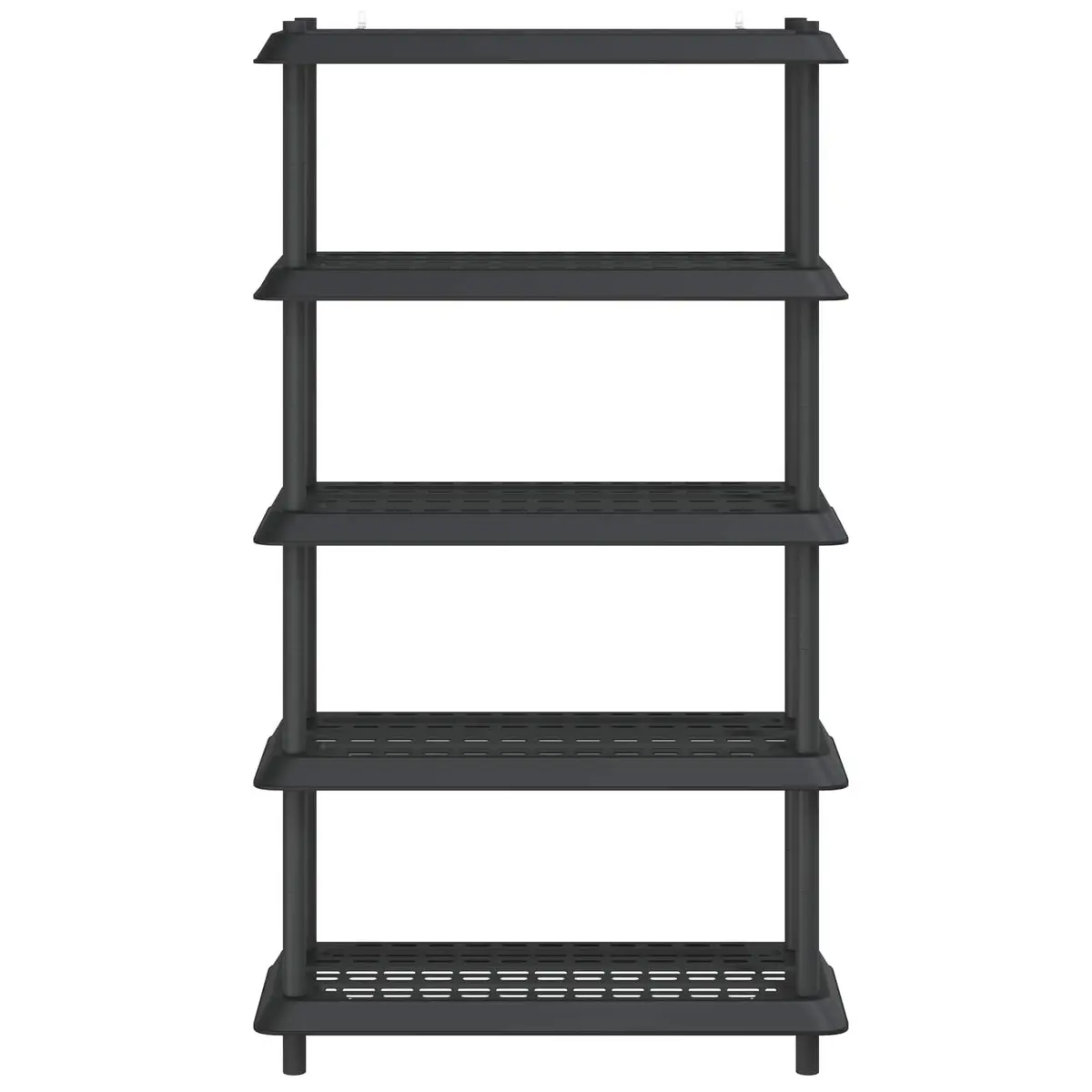 5-Tier Shelving Unit PP 100 x 40 x 177 cm Anthracite