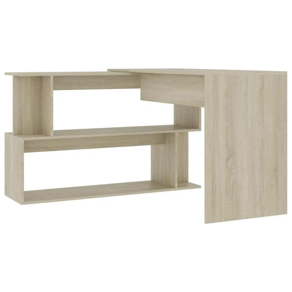 Rotatable Corner Desk for Home Offices