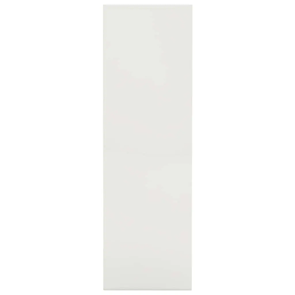 White Book Cabinet with 9 Spacious Compartments