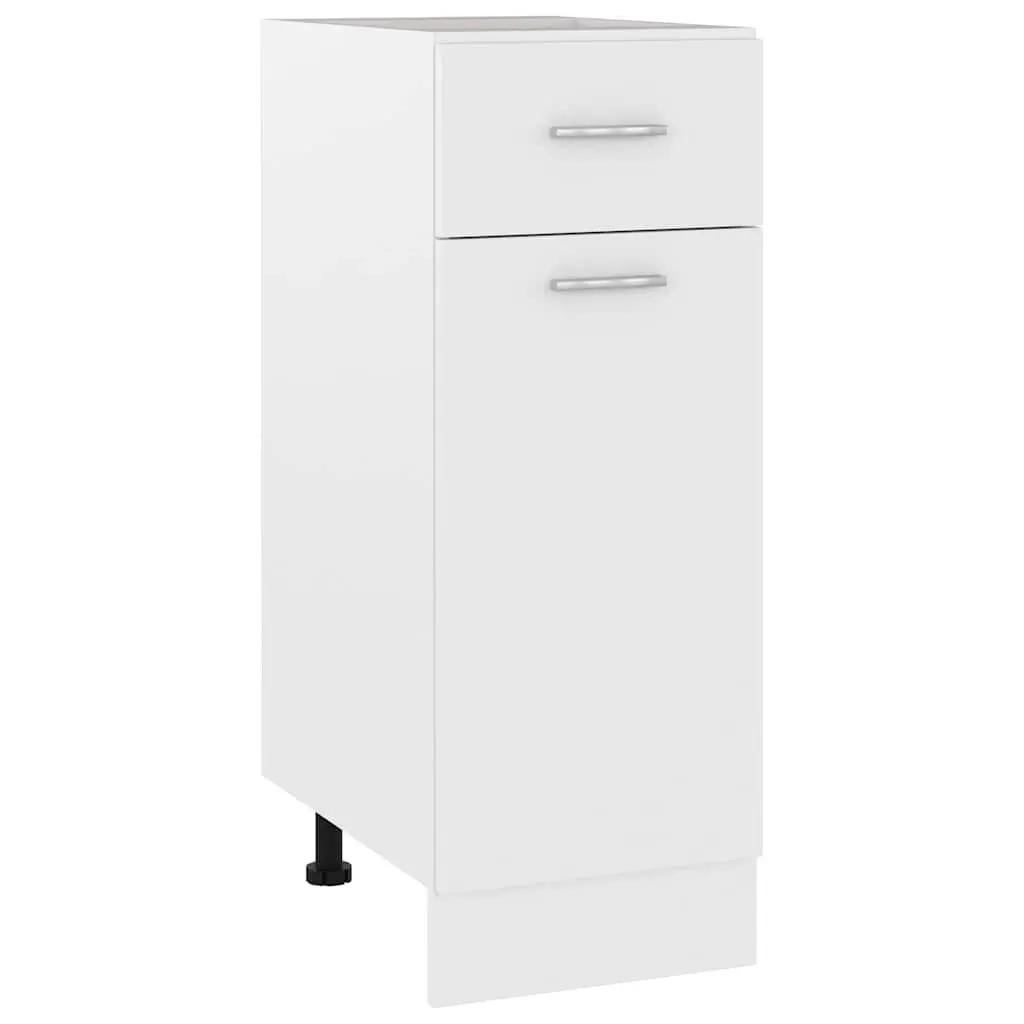 Drawer Cabinet Engineered Wood 46x30x81.5cm White