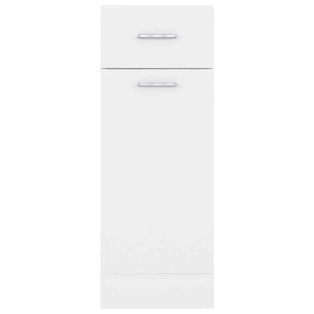 Drawer Cabinet Engineered Wood 46x30x81.5cm White