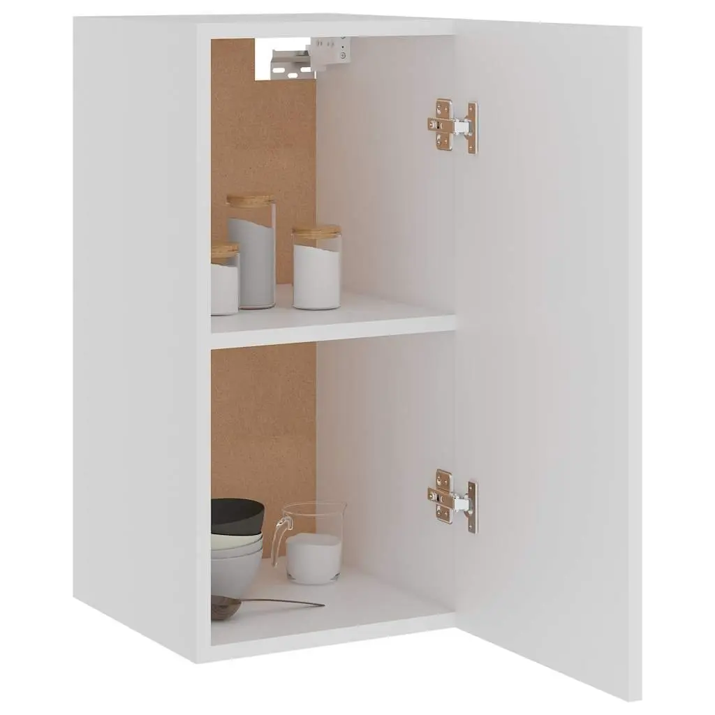 Wall-Mounted Kitchen Cabinet Engineered Wood 29.5x31x60cm White