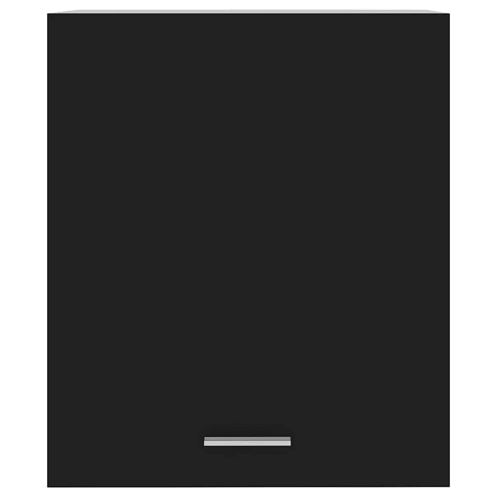 Wall Mount Black Kitchen Storage Cabinet