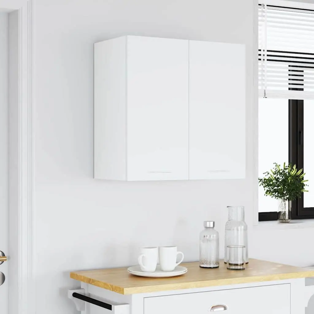Wall-Mounted Kitchen Cabinet with Two Shelves