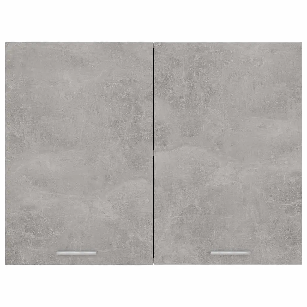 Grey Hanging Kitchen Cabinet with Two Doors