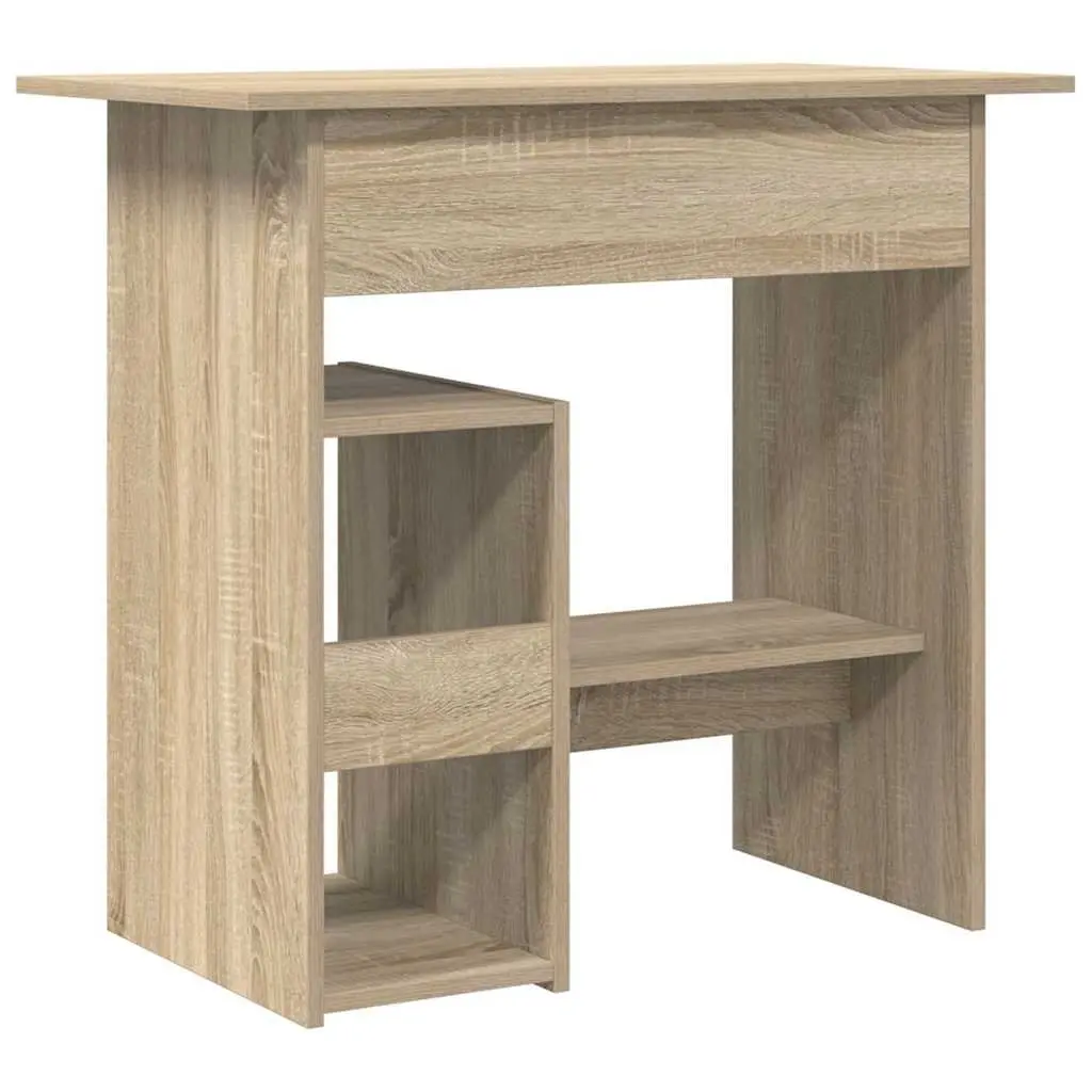 Desk Engineered Wood 80x45x74 cm Brown